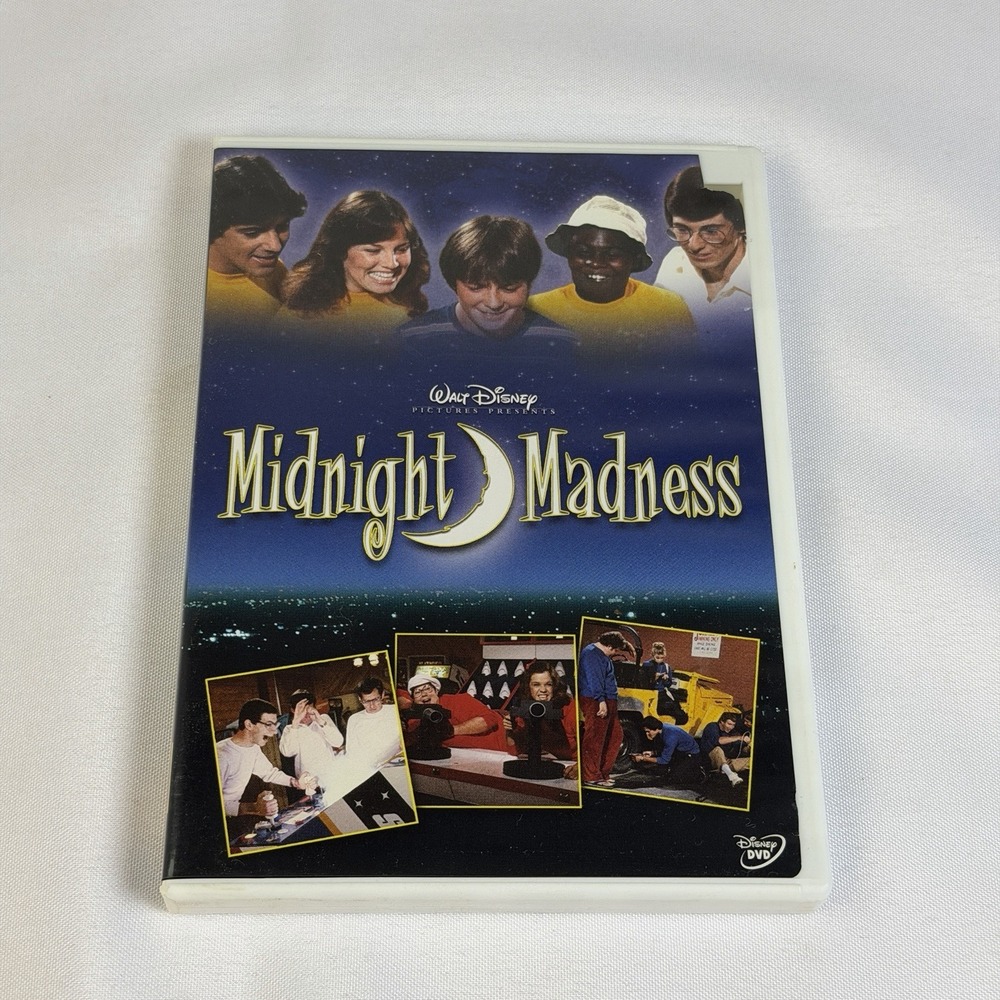 Midnight Madness (DVD, 1980) Walt  Disney Michael J. Fox RARE OOP